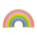 Rosa Regenbogen Aufnäher zum aufbügeln Patch Bügelbild