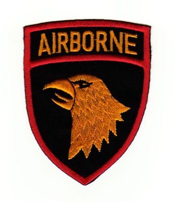 ag31★Airborne Army Adler Aufnäher zum aufbügeln Bügelbild Patch 6,5 x 8,5 cm