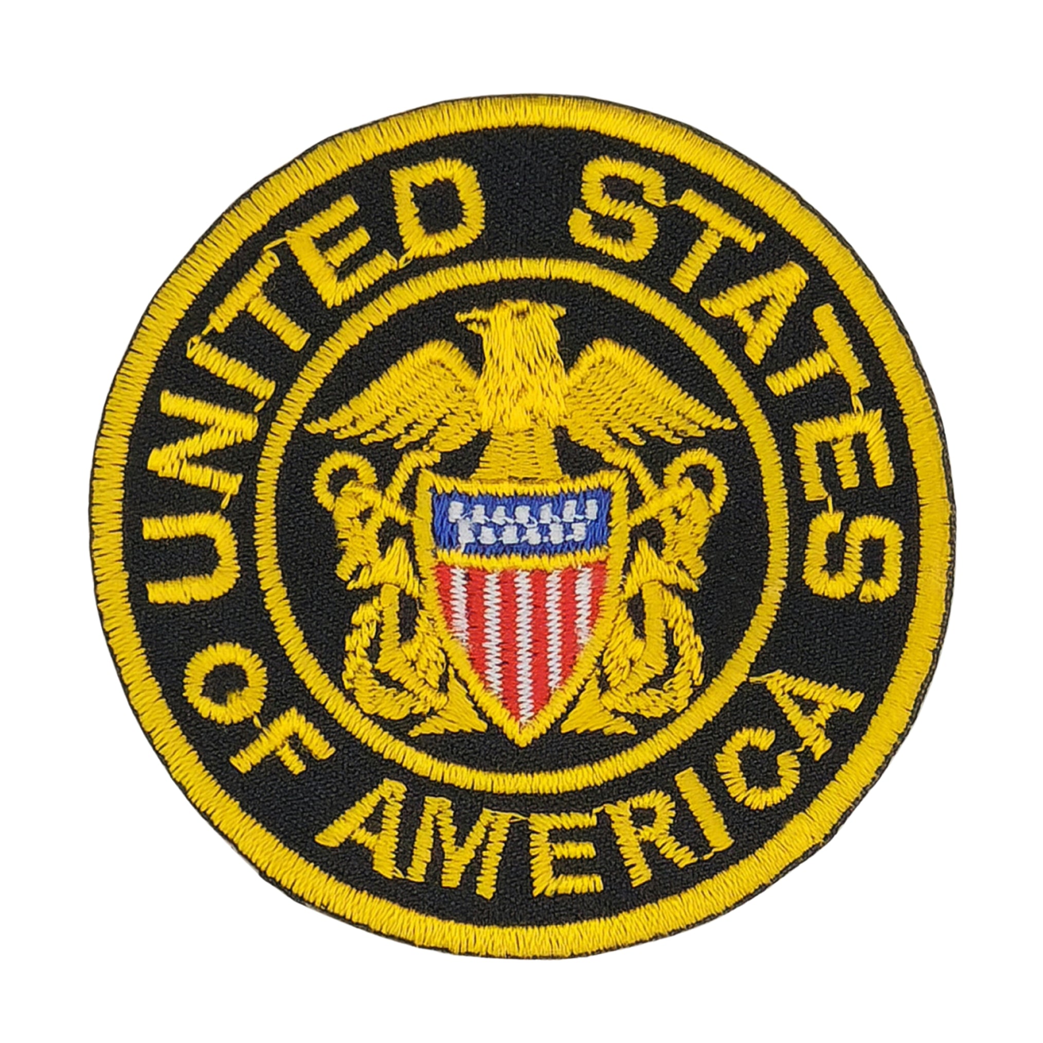 #ac54 United States of America USA Abzeichen Aufnäher Patch Bügelbild Applikation Größe 6,0 x 6,0 cm