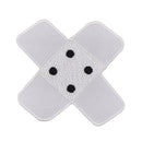 Aufnäher Motiv Pflaster Weiß