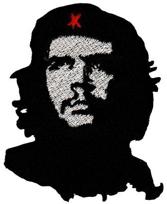 bc30★Che Guevara Revolution Kuba Aufnäher Bügelbild Patch Flicken Neu 5,8 x 7 cm