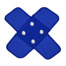 Aufnäher Motiv Pflaster Blau