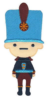 an35★Garde Soldat Aufnäher aufbügeln Bügelbild Patch Bügelflicken 4,3 x 10 cm