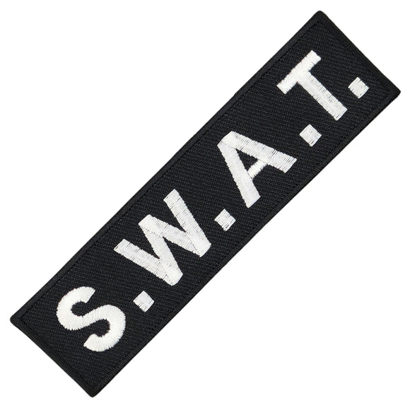 an16★S.W.A.T. Aufnäher Bügel Bild Police SWAT Patch Flicken Kostüm 11,2 x 3,1 cm