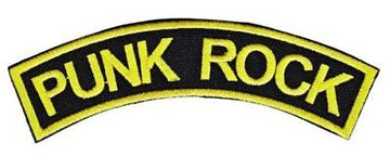 bf01★Punk Rock Musik Aufnäher zum aufbügeln Bügelbild Patch Applikation 12 x 4cm