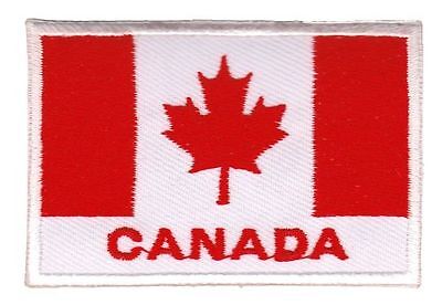 bb74★Flagge Canada Kanada Aufnäher aufbügeln Bügelbild Patch Flicken 7 x 4,8 cm