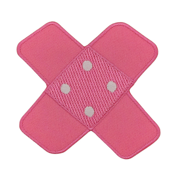 Aufnäher Motiv Pflaster Rosa