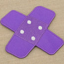 #ah95 Pflaster Lila Hosenpflaster Flicken Aufnäher Bügelbild Applikation Patch Größe 7,3 x 7,3 cm-2