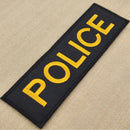#ac30 Police Badge Security Patch USA Patch Application Iron-On Carnival Costume Size 12.7 x 3.9 cm-2