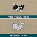 #aa46 Baby Ameise Schwarz Aufnäher Bügelbild Applikation Patch Größe 5,5 x 4,8 cm-6