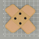 #bg06 Pflaster Beige Braun Hosenpflaster Flicken Aufnäher Bügelbild Applikation Patch Größe 7,3 x 7,3 cm-4