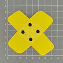 #ah92 Pflaster Gelb Hosenpflaster Flicken Aufnäher Bügelbild Applikation Patch Größe 7,3 x 7,3 cm-4