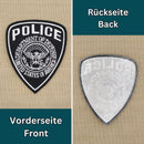#ac31 Police Abzeichen Security Aufnäher USA Patch Applikation Bügelbild Karneval Fasching Kostüm Größe 7,5 x 9,0 cm-5