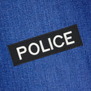 ag33★Police Security Aufnäher aufbügeln Bügelbild Karneval Kostüm Patch 13 x 4cm-7