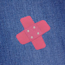#bg07 Pflaster Rosa Pink Hosenpflaster Flicken Aufnäher Bügelbild Applikation Patch Größe 7,3 x 7,3 cm-7