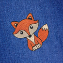 #aa17 Fuchs Orange Aufnäher Bügelbild Patch Applikation Größe 8,0 x 7,5 cm-7