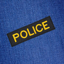 #ac30 Police Badge Security Patch USA Patch Application Iron-On Carnival Costume Size 12.7 x 3.9 cm-7