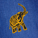 #aa33 Elefant Gelb Aufnäher Bügelbild Applikation Patch Größe 10,0 x 12,3 cm-7