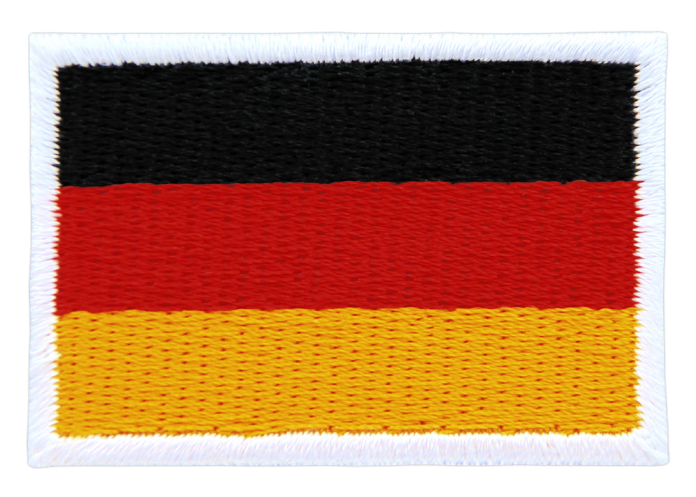 #bk01 Germany Flag Small Germany Patch Iron-On Application Patch Size 4.5 x 3.0 cm