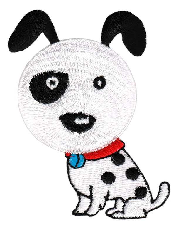 #aa29 Hund Dalmatiner Kinder Aufnäher Bügelbild Applikation Patch Größe 5,7 x 7,5 cm