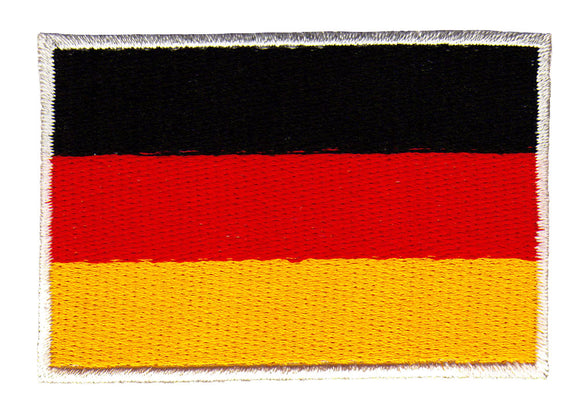 #ad39 Flagge Deutschland Germany Aufnäher Bügelbild Patch Applikation Größe 7,3 x 4,9 cm