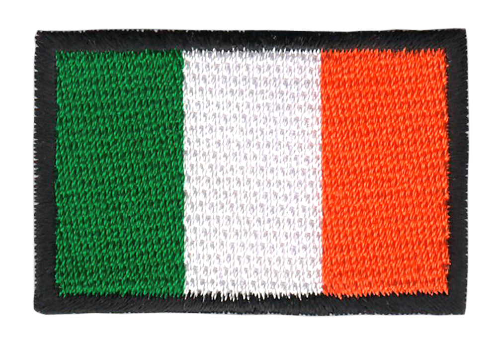 #bk12 Flag small Ireland patch iron-on application patch size 4.5 x 3.0 cm