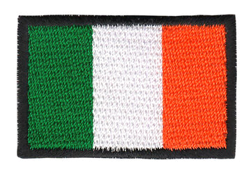 #bk12 Flagge klein Irland Aufnäher Bügelbild Applikation Aufbügler Patch Größe 4,5 x 3,0 cm