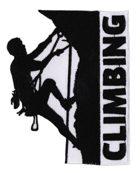#aa60 Climbing Klettern Bergsteigen Eisklettern Aufnäher Bügelbild Patch 7,2 x 9,1 cm
