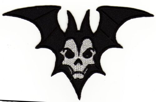 #ab61 Fledermaus Aufnäher Bügelbild Applikation Patch Größe 12,0 x 7,5 cm